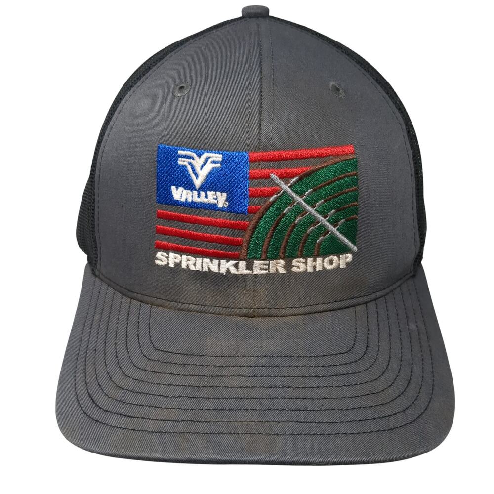 Valley Sprinkler Shop Snapback Trucker Hat Gray One Size Richardson